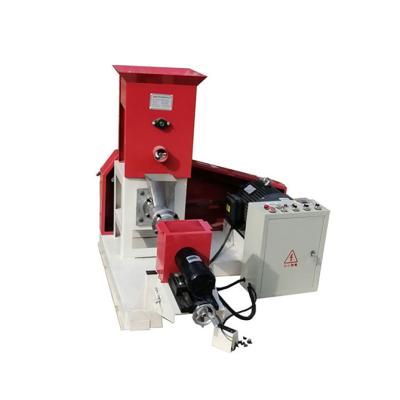 China Mini Floating Fish Feed Pellet Shrimp Extruder Single Phase Automatic Floating Fish Feed Extruder Machine for sale