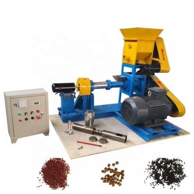 China Automatic Shrimp Henan Maker Supply Dog Food Pellet Making Machine Pet Extruder For Sale for sale