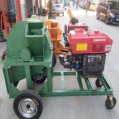 China -2 factory price wood shavings crushing machine pine wood diesel shaving machine for sale