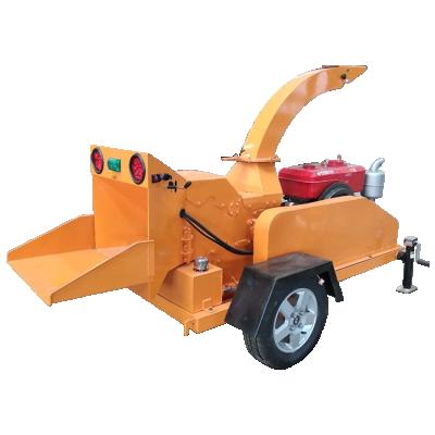 China Forestry Hydraulic Wood Log Chipper Tree Branch Shredder Large Waste Hydraulic Wood Cutting Cutting Machine for sale