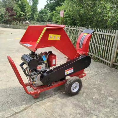 China Forestry Log Waste BX42S 15hp 18hp 22hp 40hp Wood Gasoline Cutting Powered Screw Wood Chippers Self Feeding Gasoline Engine ATV Wood Chipper for sale