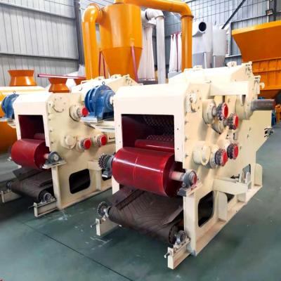 China Paper Making 400HP Diesel Drum Chipper Shredder Wood Pallet Crusher With CE Certificate for sale