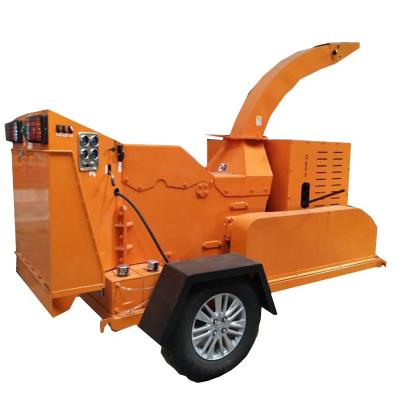 China Cutting Wood Chipper Diameter 1-6cm Forestry Wood Log Branch South Africa Diesel Chipper 1-10cm Hp Waste Broken Wood for sale