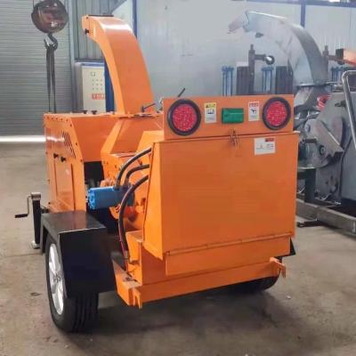 China Forestry Wood Log Tree Branch Cutter Tree Branch Shredder Tree Branch Waste Shredder Cutting for sale