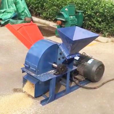 China crush wood logs making sawdust good price of sawdust making machine mobile wood powder crusher machine for sale