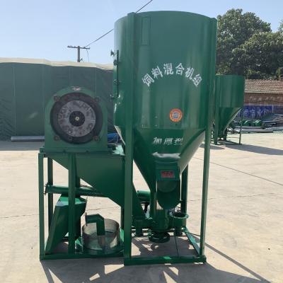 China Crusher And Mixer Livestock Farm Animal Feed Machine 500kg/batch for sale