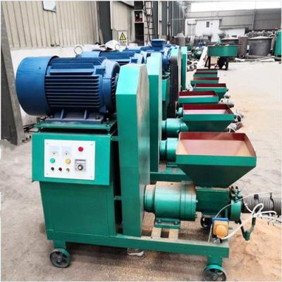 China Making Sawdust Briquette Log Biomass Sawdust Charcoal Briquette Machine and Wood Sawdust Briquette Press Machine for sale