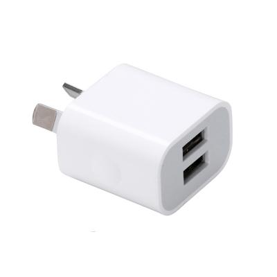 Chine Mobile Phone 10W USB Wall Charger Socket, 2A Power Dual Port Cube Adapter USB Charging Station Quick Bottom Box Replacement for Mobile Phones à vendre