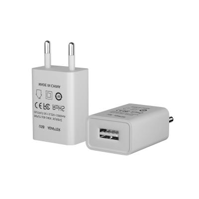 Китай Mobile Phone Tablet MP3 GPS EU Plug Travel Charger 5V 1A USB Single USB Wall Charger продается