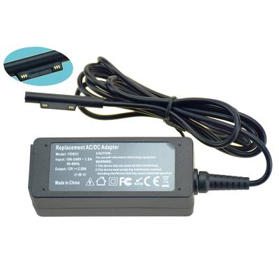 중국 ABS+PC+Fireproofing Marterial 12V 2.58A 40W Laptop Adapter For Microsoft Surface Pro3 판매용