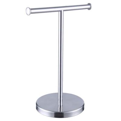 China Modern China Online Selling Silver Stainless Steel Countertop Position Towel Rack for sale