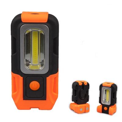 China 3w Camping Portable Inspection Mini Work Light With COB LED Light Magnet And Hook for sale