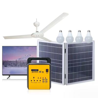 China Portable multifunctional home energy storage generator, charging and lighting solar system PD021 for sale