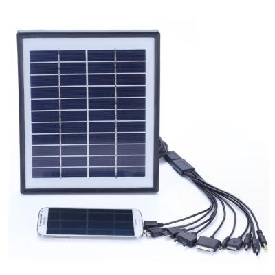 China Support solar charging Outdoor Home Portable Emergency Mobile Power Supply Lighting Charging Light Solar Power  System for sale