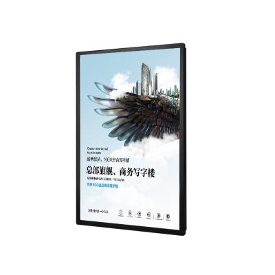 China Unique design makes it easier to graphics changing poster frame light box inserting slim graphics LED light box for sale