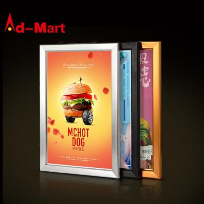 China 2.5mm PS Front Panel +3mm LGP+1MM Transparent PVC Foam Board Where Back Panel Make Digital Led Light Box Logo Sign Slim Lightbox Display Hanging Design Led Panel Wall Light Box Boxes poster for sale