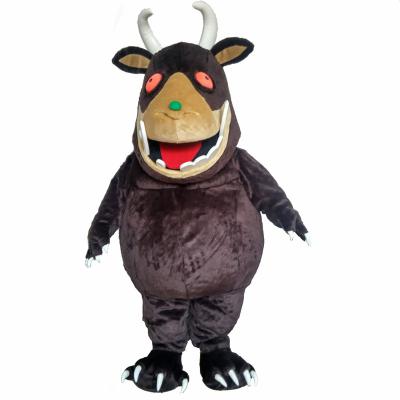 China 2021 Super soft plush adult giant gruffalo mascot costume for sale, accep OEM order for sale