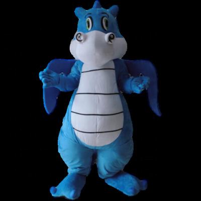 China 2014 Super Soft Plush Dragon Carnival Adult Mascot Costumes For Sale for sale