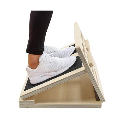 China ZJFIT New Durable And Environmentally Friendly Wholesale Design Indoor Leg Exercise Fitness Training Slope Board Stretch Dish for sale