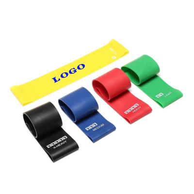 China Durable/Eco-friendly Set 5Pcs Home Gym Fitness Body Stretching Band Exercise Yoga Loops Pull Up Resistance Bands for sale