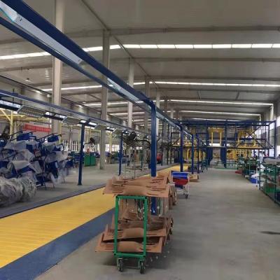 China Iron Large Scale Steel Plant Semi-automatic Iron Steel Iron Micro-tiller High Efficiency Micro-tiller Production Line for sale