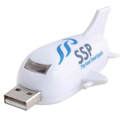 China Custom Metal Airplane USB Flash Drive 8GB 16GB Airplane Memory Stick Aircraft Pen Drive for sale