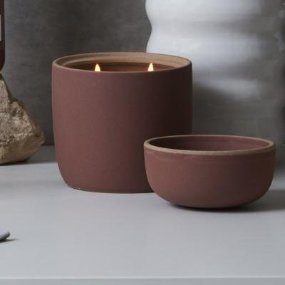 China Wholesale Unique Nordic Luxury Home Decor Empty White Matte Jar Candle Holder Minimalism Europe Decor Candle Jars With Lid for sale