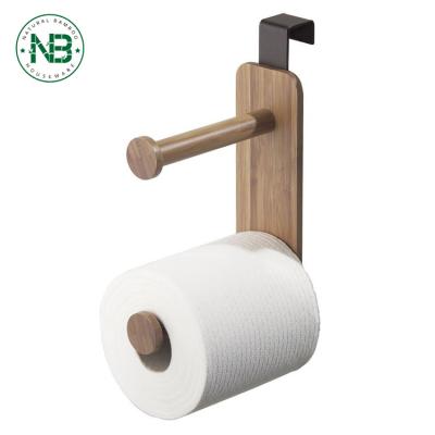 China Modern Custom Bamboo Toilet Tissue Holder for sale