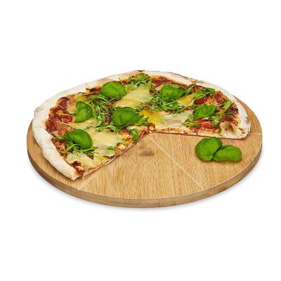 China Sustainable Custom Natural Bamboo Pizza Dish for sale