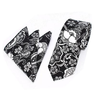 China Wholesale New Chinese Style Cotton Tie Design Printing Comfortable Neck Ties for sale