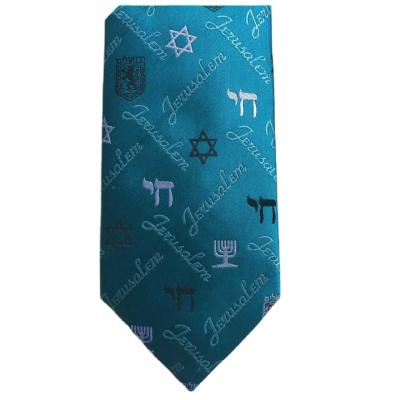 China Business Woven Fashion Logo Pattern Polyester Neck Ties For Men And Accessories Neckties for sale