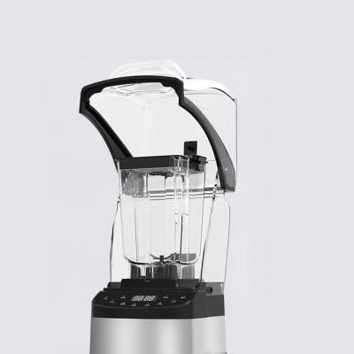 China 110v-220v /1800W High Performance Heavy Duty Commercial Car Blender With Sound Cover Ice Mixer for sale