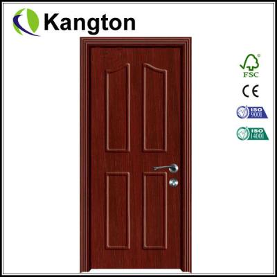 China Swing Quality PVC Interior Door Wooden Door With CE for sale