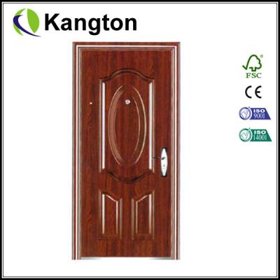 China Swing Cheap Modern Exterior Security Door Iron Steel Gate for sale