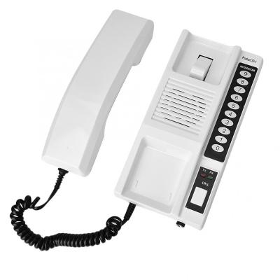 China Mulit Apartments 2.4GHz 433MHz Wireless Audio Intercom Telephone Safe Indoor Audio Handsets For Warehouse Office Home for sale