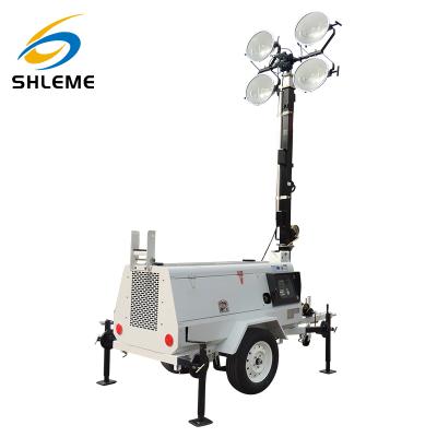 China LANDSCAPE 2020 Most Fashion Good Quality Construction Trailer Mobile Light Rescue Tower for sale