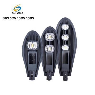 China ROAD led street light white aluminum waterproof for 45mm 30w 50w 100w 150w luminous cobra 60mm black for sale