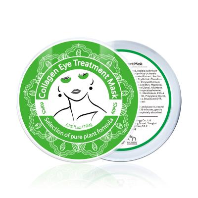 China Good Selling All Natural Seaweed Collagen Gel Sleep Organic Moisturizer Anti-Wrinkle Eye Pads Gel Correction for sale