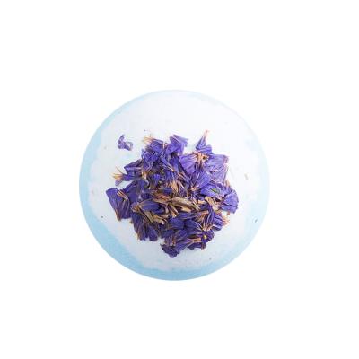 China Skin Cleanser Customizable Good Prices Skin Cleansing Flower Blast Bath Bomb Natural Mineral Herbal Dry Ball for sale