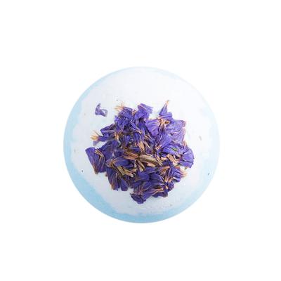 China Skin Cleansing Plant Supply Customizable Skin Cleansing Flower Calorimeter Bomb Natural Mineral Herbal Dry Bath Ball for sale