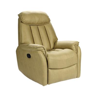 China Classic Leathaire Home Goods Adjustable (Height) Sleep Manual Recliner Sofa Furniture Recliner Chair Manual Oversized Hand for sale