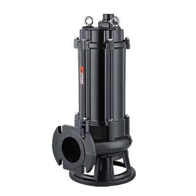 China High Efficiency Sewage Treatment 10 Hp 7.5 Kw Centrifugal Water Pumps Bomba Waste Dirty Water Pumps Submersible Pumps for sale