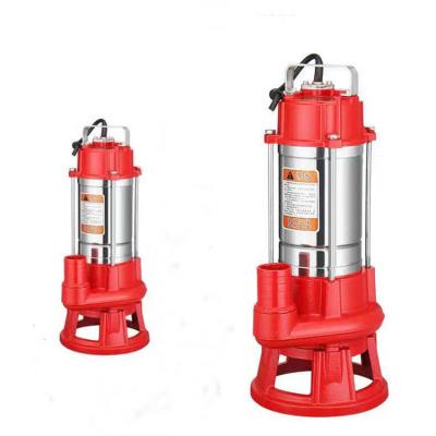 China High Efficiency 0.5hp 0.37 Kw 1.5 Inch Sewage Pump Submersible Sewage Slurry Pump for sale