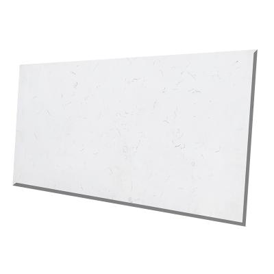 China French Synthetic Super White Polishing Artificial White Quartz Stone For Kitchen Countertops for sale