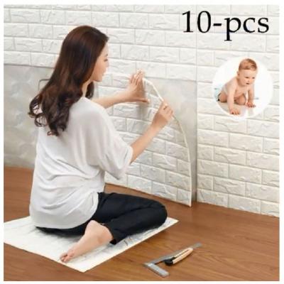 China decorative foaml 3d pe foam sticker colorful foam brick diy wall decoration sticker for sale