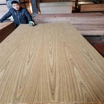 China Modern wholesale teak engineered veneer/teak veneer fleece/mega teakwood plywood for sale