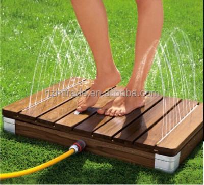 China White ABS Plate Water Outlet Upside Down Garden Shower for sale