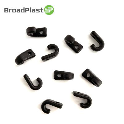 China Kayak Accessories High Strength Kayak Deck Parts Acetal Material Kayak Rigging J-Hooks for sale