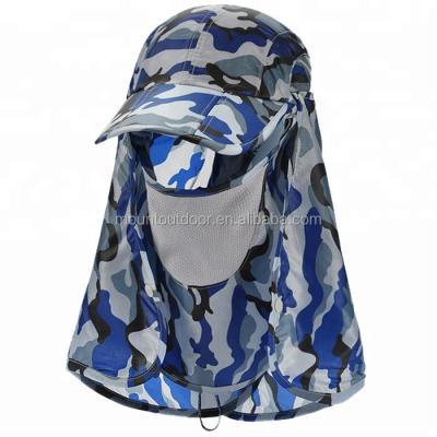 China COMMON summer camouflage sun protection hat, accept custom to make your logo design for sale