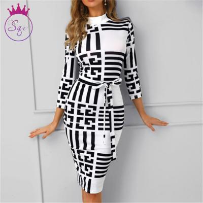 China New 2020 Product Viable Trendy Dresses Women Lady Elegant Ladies Fashion Dresses for sale